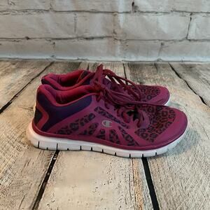 C22 Champion Women’s Purple & Pink Running Shoes with Memory Foam, Size 6
